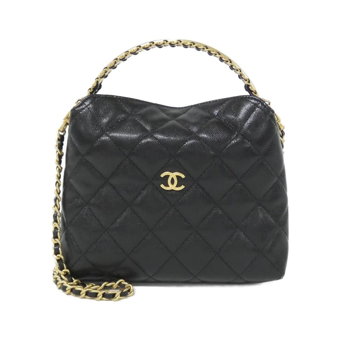 Chanel AP4066 Handbag, Clutch, Shoulder Bag: --- Catalog ---Category: SizeSize (HxWxD): 15cm x 19cm x 8cm / 5.9'' x 7.48'' x 3.14''Category: DesignType: Handbag, Shoulder bagColor: BlackGender: WomenMaterial: Grained Calfskin Hardware Color: