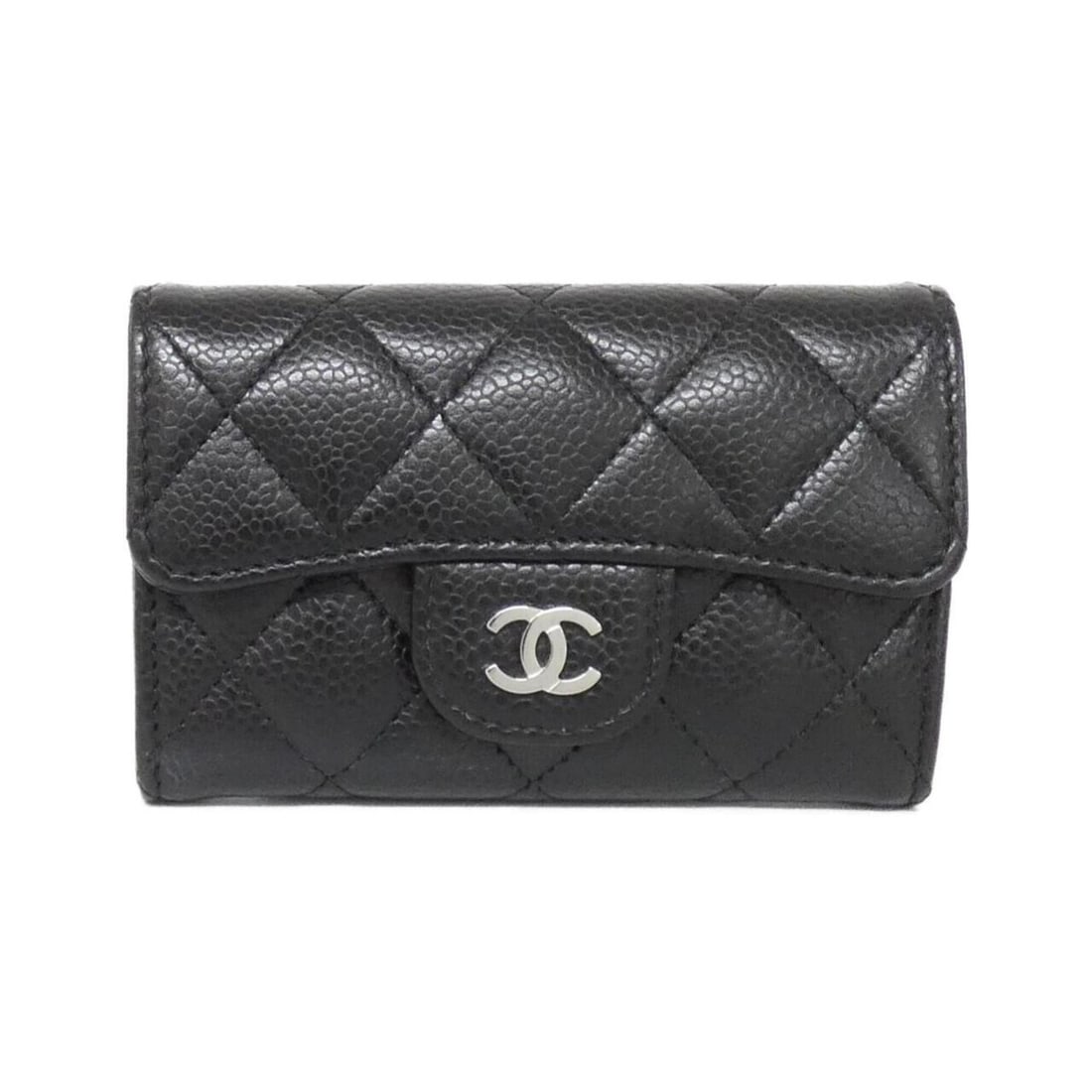 Chanel Timeless Classic Line AP0214 Business Card Holder/Card Case: --- Catalog ---Category: DesignType: Card caseColor: BlackGender: Women,MenMaterial: Grained Calfskin Category: GeneralMPN: AP0214Brand: ChanelCategory: Physical PropertiesSize (HxWxD): 8cm x 11cm x 2