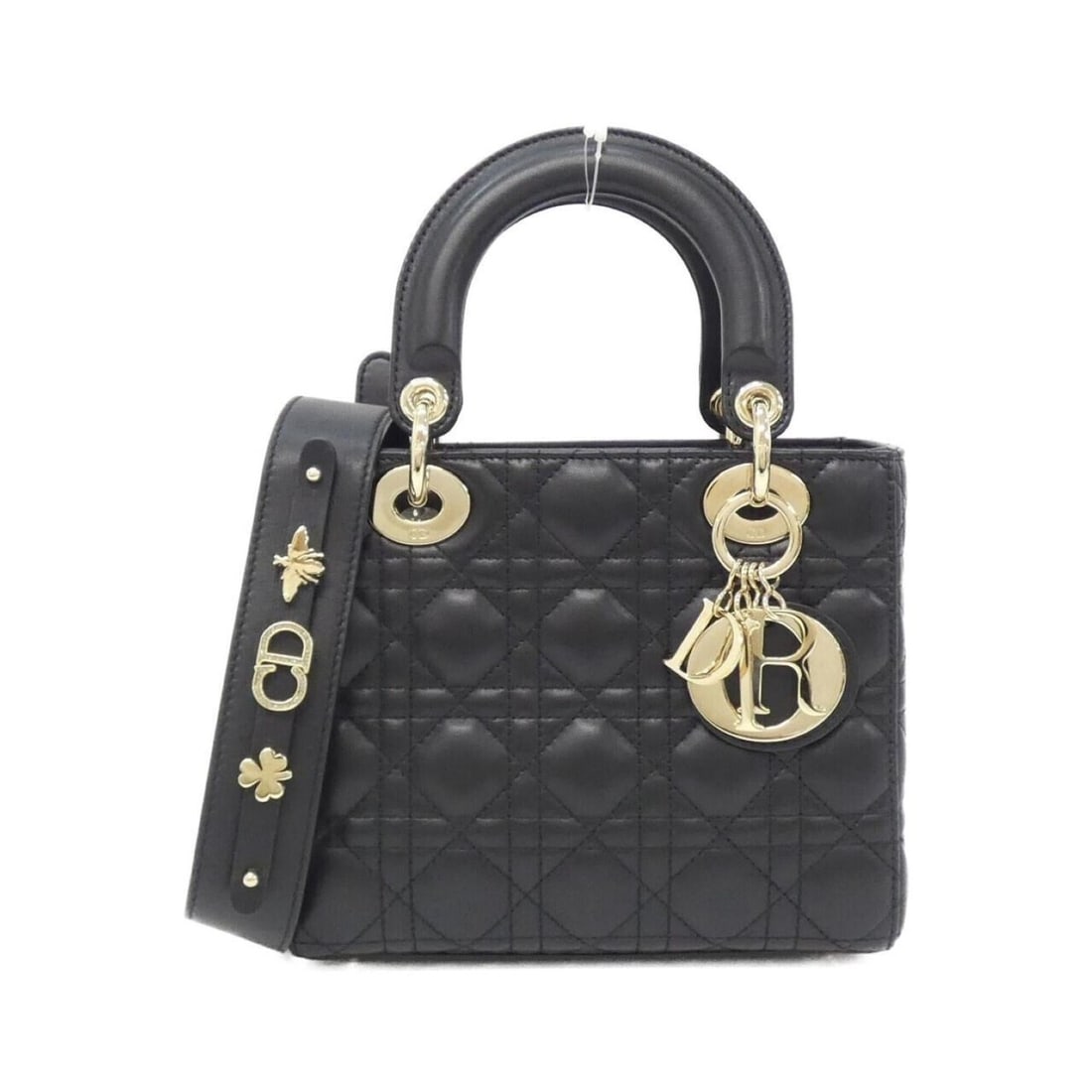 Christian Dior MY ABCDIOR Lady Small M0538ONGE Handbag: --- Catalog ---Category: SizeSize (HxWxD): 17cm x 20cm x 8cm / 6.69'' x 7.87'' x 3.14''Category: DesignType: HandbagColor: BlackGender: WomenMaterial: Leather Hardware Color: GoldLeather/Fur Type: Lam