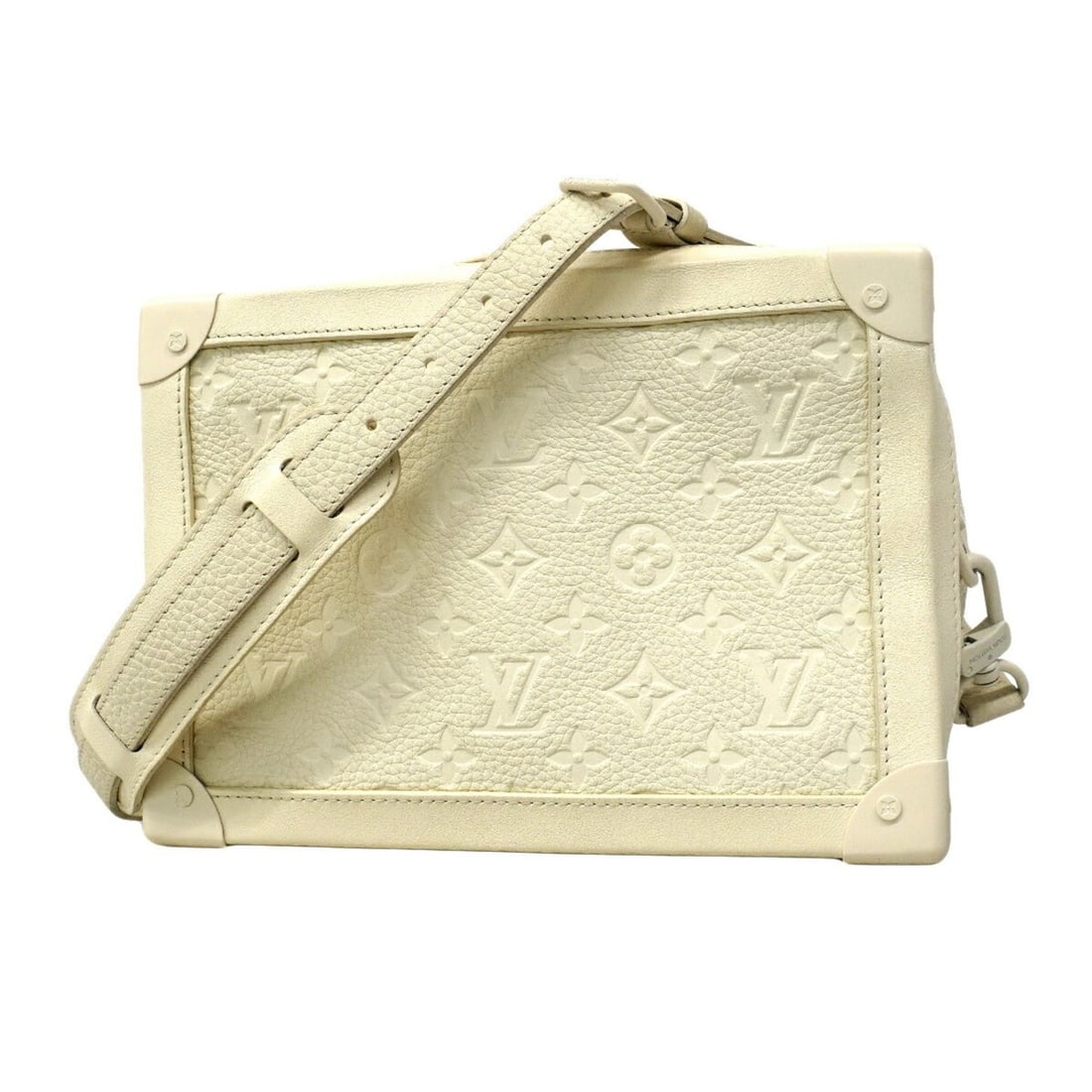 Louis Vuitton Shoulder Bag Monogram Taurillon Soft Trunk M53287 Blanc Men's OP011765: --- Catalog ---Category: SizeSize (HxWxD): 17cm x 24.5cm x 9.5cm / 6.69'' x 9.64'' x 3.74''Category: DesignType: Shoulder bagColor: BlancGender: MenCategory: GeneralMPN: M53287Brand: Louis Vuitton--- 