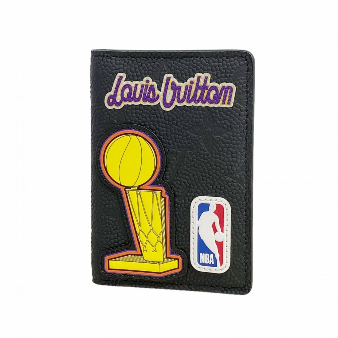 Louis Vuitton Business Card Holder/Card Case, Monogram Empreinte, LV x NBA Organizer de Poche,: --- Catalog ---Category: DesignType: Card caseColor: Black, Multi-colorGender: MenCategory: GeneralMPN: M80615Brand: Louis VuittonCategory: Physical PropertiesSize (HxWxD): 11cm x 7.5cm x 1cm / 4.33''