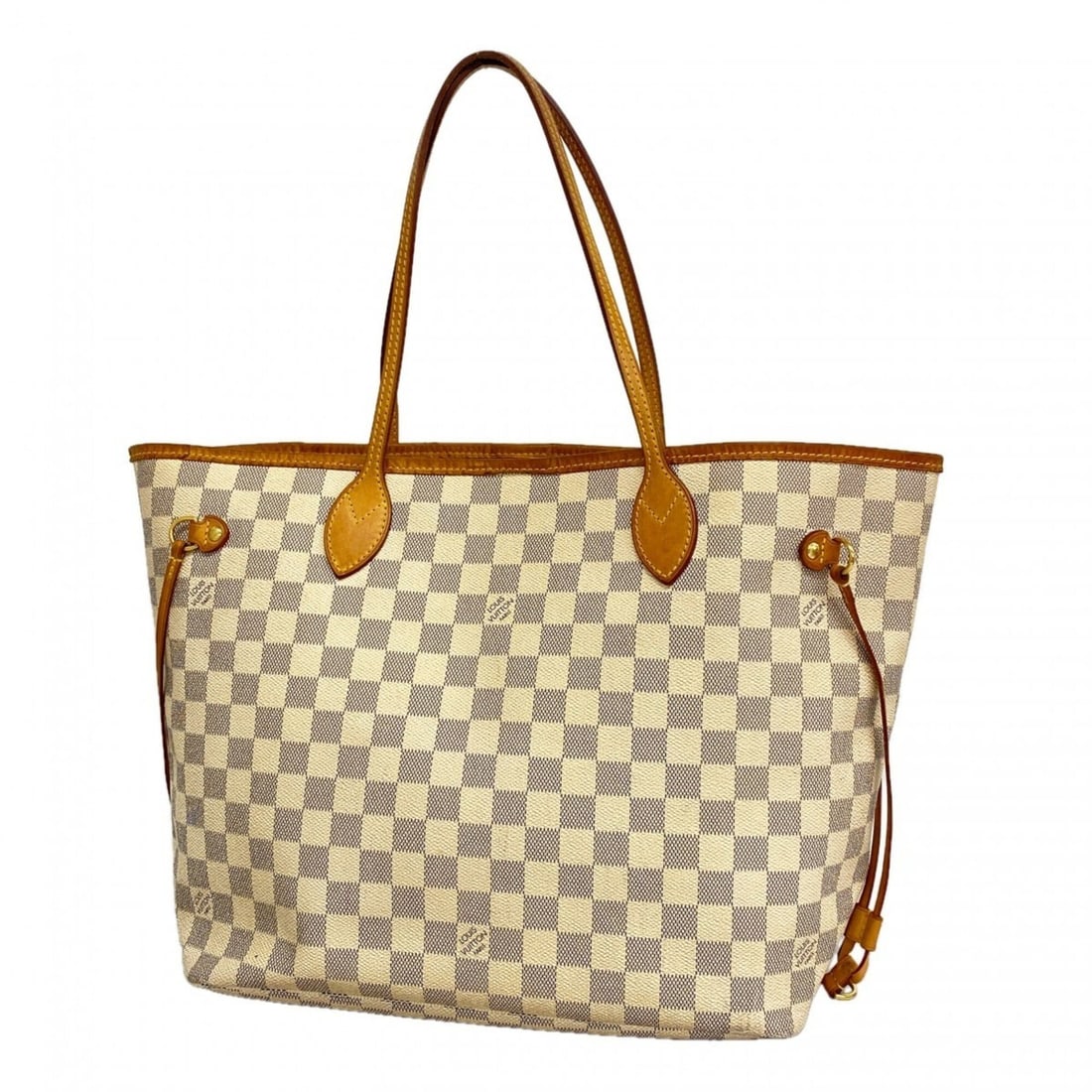 Louis Vuitton Damier Azur Neverfull MM Tote Bag N51107 White Women's OP009461: --- Catalog ---Category: SizeSize (HxWxD): 29cm x 32cm x 16cm / 11.41'' x 12.59'' x 6.29''Category: DesignType: Tote bagColor: WhiteGender: WomenCategory: GeneralMPN: N51107Brand: Louis Vuitton--- Ite