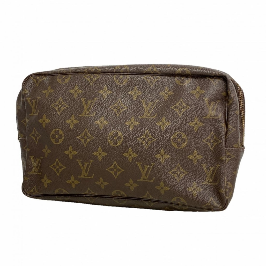 Louis Vuitton Monogram Toilette 27 Bag/Pouch, Brown, Women's, M45722 (OP006442): --- Catalog ---Category: SizeSize (HxWxD): 18cm x 27.5cm x 8cm / 7.08'' x 10.82'' x 3.14''Category: DesignType: PouchColor: BrownGender: WomenCategory: GeneralMPN: M45722Brand: Louis Vuitton--- Item L