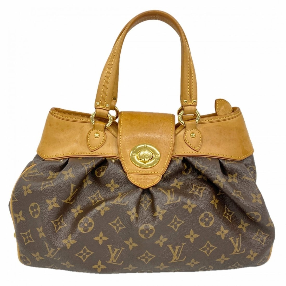 Louis Vuitton Monogram Boetie PM Handbag M45715 Brown Women's: --- Catalog ---Category: SizeSize (HxWxD): 25cm x 36cm x 11cm / 9.84'' x 14.17'' x 4.33''Category: DesignType: HandbagColor: BrownGender: WomenCategory: GeneralMPN: M45715Brand: Louis Vuitton--- Item 