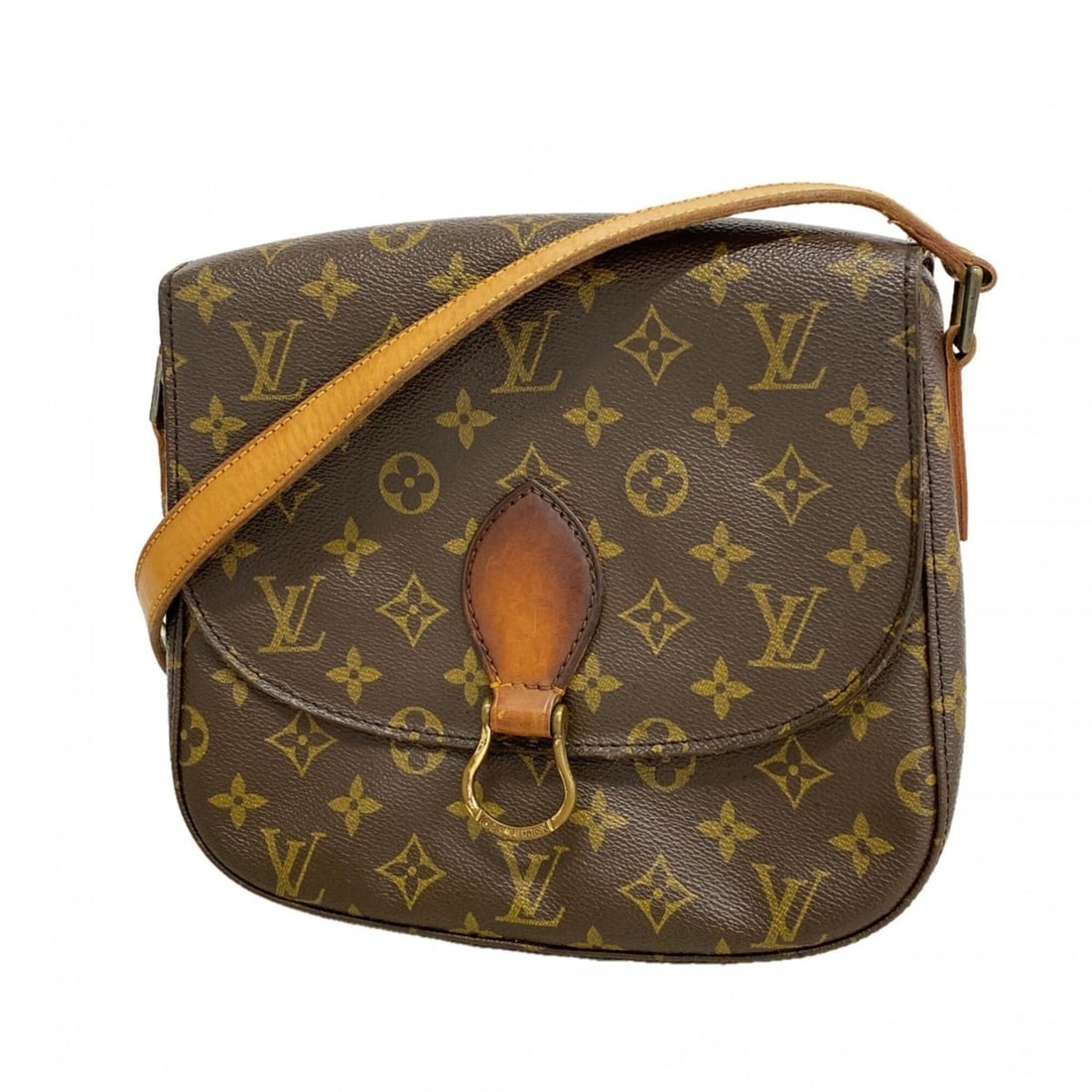 Louis Vuitton Monogram Saint Cloud GM Shoulder Bag M51242 Brown Women's: --- Catalog ---Category: SizeSize (HxWxD): 21cm x 24cm x 7cm / 8.26'' x 9.44'' x 2.75''Category: DesignType: Shoulder bagColor: BrownGender: WomenCategory: GeneralMPN: M51242Brand: Louis Vuitton--- It