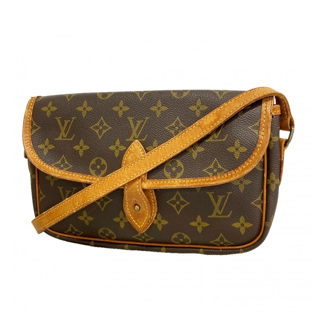 Louis Vuitton Monogram Gibeciere PM Shoulder Bag M42248 Brown Women's: --- Catalog ---Category: SizeSize (HxWxD): 16.5cm x 24cm x 7cm / 6.49'' x 9.44'' x 2.75''Category: DesignType: Shoulder bagColor: BrownGender: WomenCategory: GeneralMPN: M42248Brand: Louis Vuitton--- 