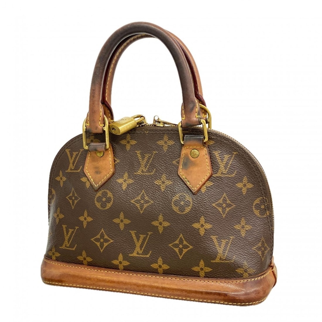 Louis Vuitton Alma BB Monogram Handbag M53152 Brown Women's: --- Catalog ---Category: SizeSize (HxWxD): 17cm x 23cm x 11cm / 6.69'' x 9.05'' x 4.33''Category: DesignType: HandbagColor: BrownGender: WomenCategory: GeneralMPN: M53152Brand: Louis Vuitton--- Item L