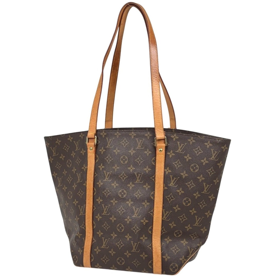 Louis Vuitton Sac Shopping Shoulder Bag Tote Monogram Brown M51108 Women's: --- Catalog ---Category: SizeSize (HxWxD): 33cm x 26cm x 14cm / 12.99'' x 10.23'' x 5.51''Category: DesignType: Shoulder bag, Tote bagColor: BrownGender: WomenMaterial: Monogram Category: GeneralBrand