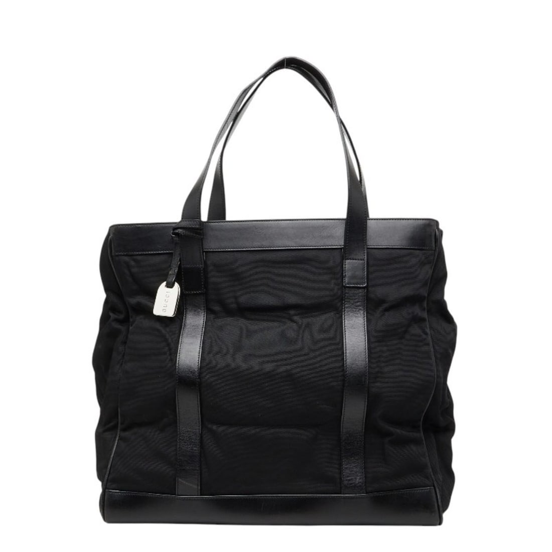 Gucci handbag tote bag 002 3754 0404 black nylon canvas leather men's GUCCI: --- Catalog ---Category: SizeSize (HxWxD): 34cm x 37cm x 16.5cm / 13.38'' x 14.56'' x 6.49''Category: DesignType: Handbag, Tote bagColor: BlackGender: MenMaterial: Nylon , Canvas , Leather Category: G