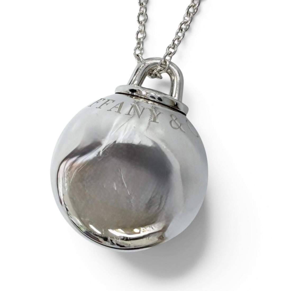 TIFFANY&Co. Tiffany HardWear Ball Necklace AG925 Pendant Accessory Silver Weight 14.9g Women's: --- Catalog ---Category: SizeNeck Circumference: 72 cm - 82 cm / 28.34'' - 32.28''Category: DesignColor: SilverGender: WomenMaterial: Silver 925Pendant Type: PendantNecklace Type: NecklaceCategory: Ge