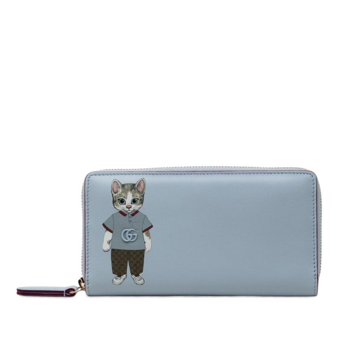 Gucci x Yuko Higuchi Round Zipper Long Wallet 847918 Blue Multicolor Leather Women's GUCCI: --- Catalog ---Category: SizeSize (HxWxD): 10.5cm x 18.7cm x 2.5cm / 4.13'' x 7.36'' x 0.98''Category: DesignType: Long wallet (bi-fold)Color: Blue, Multi-colorGender: WomenMaterial: Leather Category: