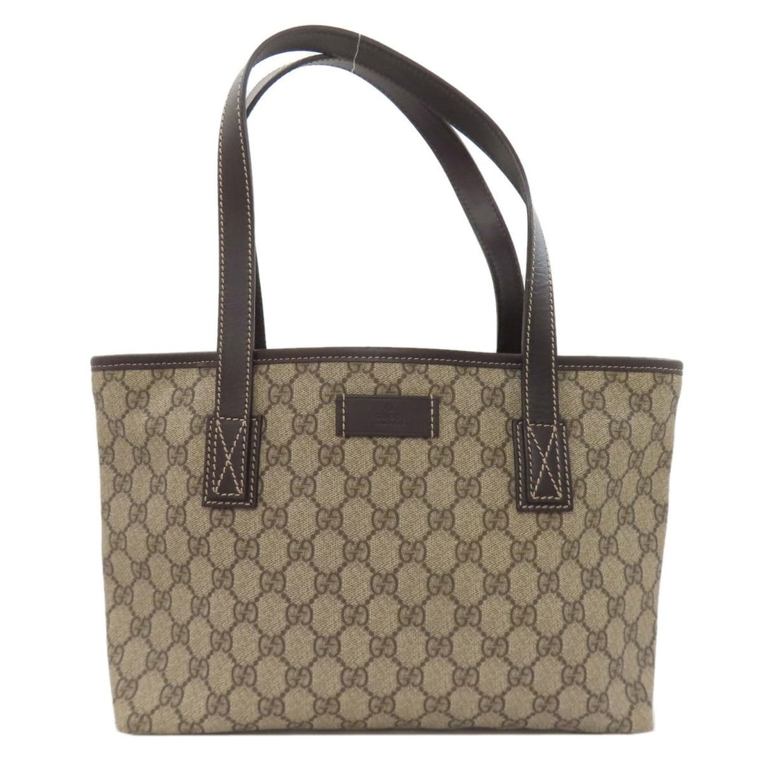 Gucci 21138 GG Tote Bag PVC Women's GUCCI: --- Catalog ---Category: SizeSize (HxWxD): 20.5cm x 35cm x 8cm / 8.07'' x 13.77'' x 3.14''Category: DesignType: Tote bagColor: BrownGender: WomenMaterial: PVC Category: GeneralMPN: 21138Brand: Gucci--