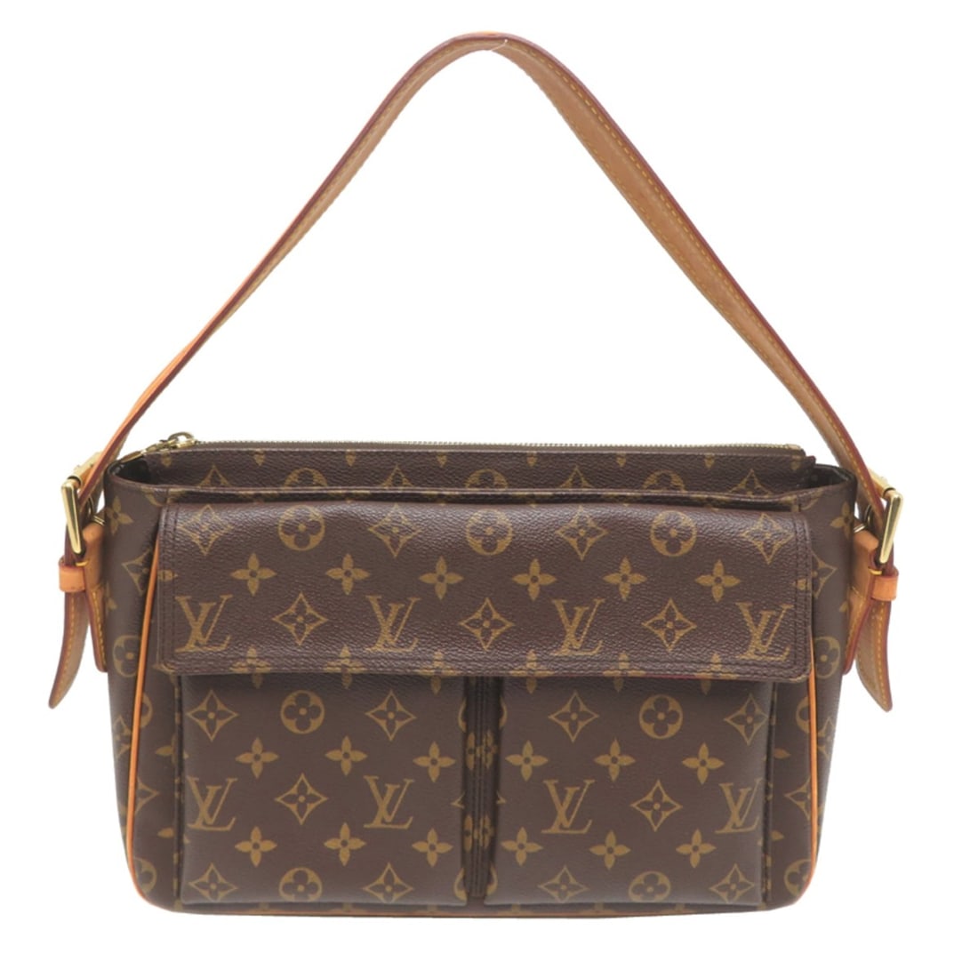 Louis Vuitton Vivacite GM Women's Shoulder Bag M51163 (Discontinued) Monogram Brown: --- Catalog ---Category: SizeSize (HxWxD): 20cm x 31cm x 9cm / 7.87'' x 12.2'' x 3.54''Category: DesignType: Shoulder bagColor: BrownGender: WomenMaterial: Monogram Category: GeneralMPN: M51163Brand: 