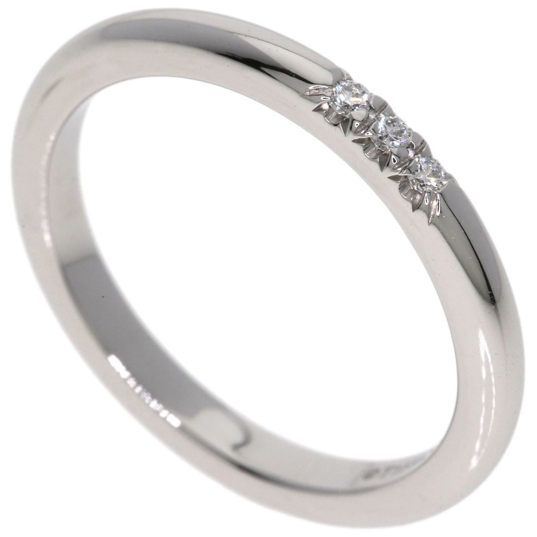 Tiffany & Co. Forever 3-Piece Diamond Ring, Platinum PT950, Women's Ring.: --- Catalog ---Category: SizeJP Size: 6.5US Size: 3.5Category: DesignType: Band ringGender: WomenMaterial: Platinum 950Category: GeneralBrand: Tiffany--- Item List ---Section: ConditionRanking: Rank A