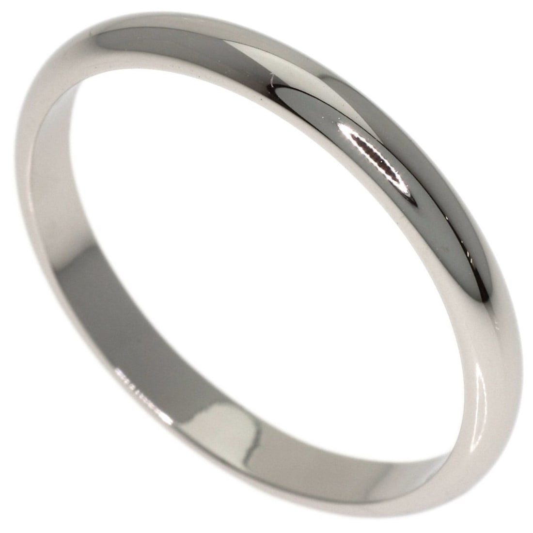 Cartier Wedding Ring #55, Platinum PT950, Women's, CARTIER: --- Catalog ---Category: SizeJP Size: 15US Size: 7.5Category: DesignType: Band ringGender: WomenMaterial: Platinum 950Category: GeneralBrand: Cartier--- Item List ---Section: ConditionRanking: Rank A 