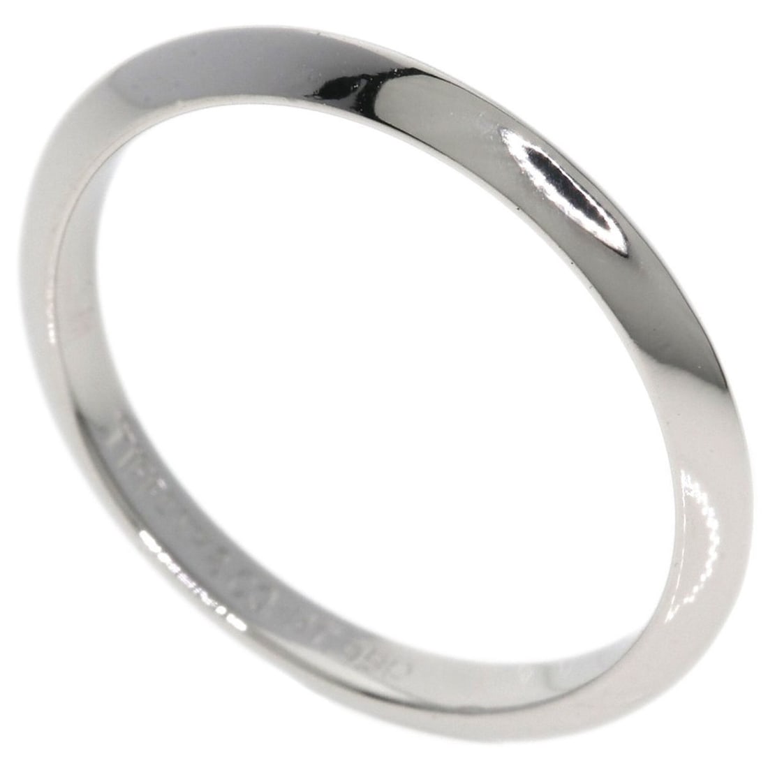 Tiffany & Co. Knife Edge Ring, Platinum PT950, Women's Ring.: --- Catalog ---Category: SizeJP Size: 7US Size: 4Category: DesignType: Band ringGender: WomenMaterial: Platinum 950Category: GeneralBrand: Tiffany--- Item List ---Section: ConditionRanking: Rank A Use