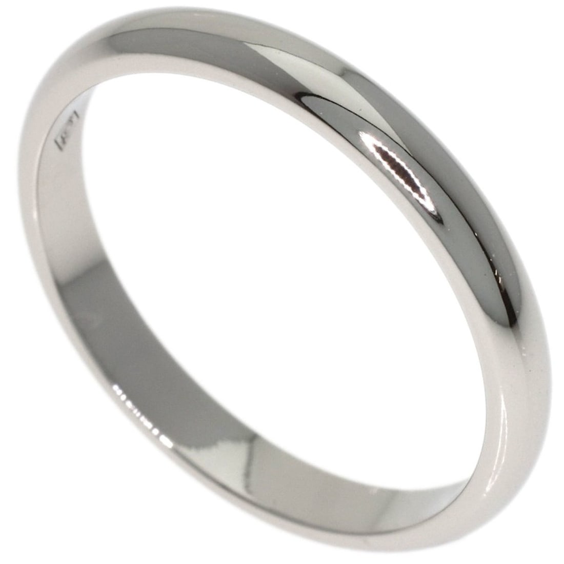 Cartier Wedding Ring #48, Platinum PT950, Women's, CARTIER: --- Catalog ---Category: SizeJP Size: 8US Size: 4.5Category: DesignType: Band ringGender: WomenMaterial: Platinum 950Category: GeneralBrand: Cartier--- Item List ---Section: ConditionRanking: Rank A U