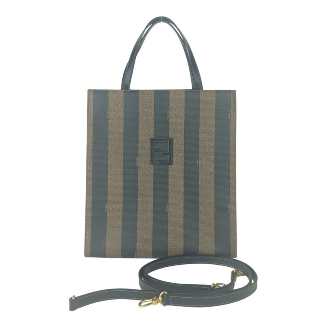 FENDI Pecan Tote Bag 279 260020 068 Brown Black Leather Men's Women's Old Fendi Backpack: --- Catalog ---Category: SizeSize (HxWxD): 31.5cm x 28cm x 6.5cm / 12.4'' x 11.02'' x 2.55''Category: DesignType: Tote bagColor: Black, BrownGender: Men,Women,UnisexSeason: VintageMaterial: PVC , Leat