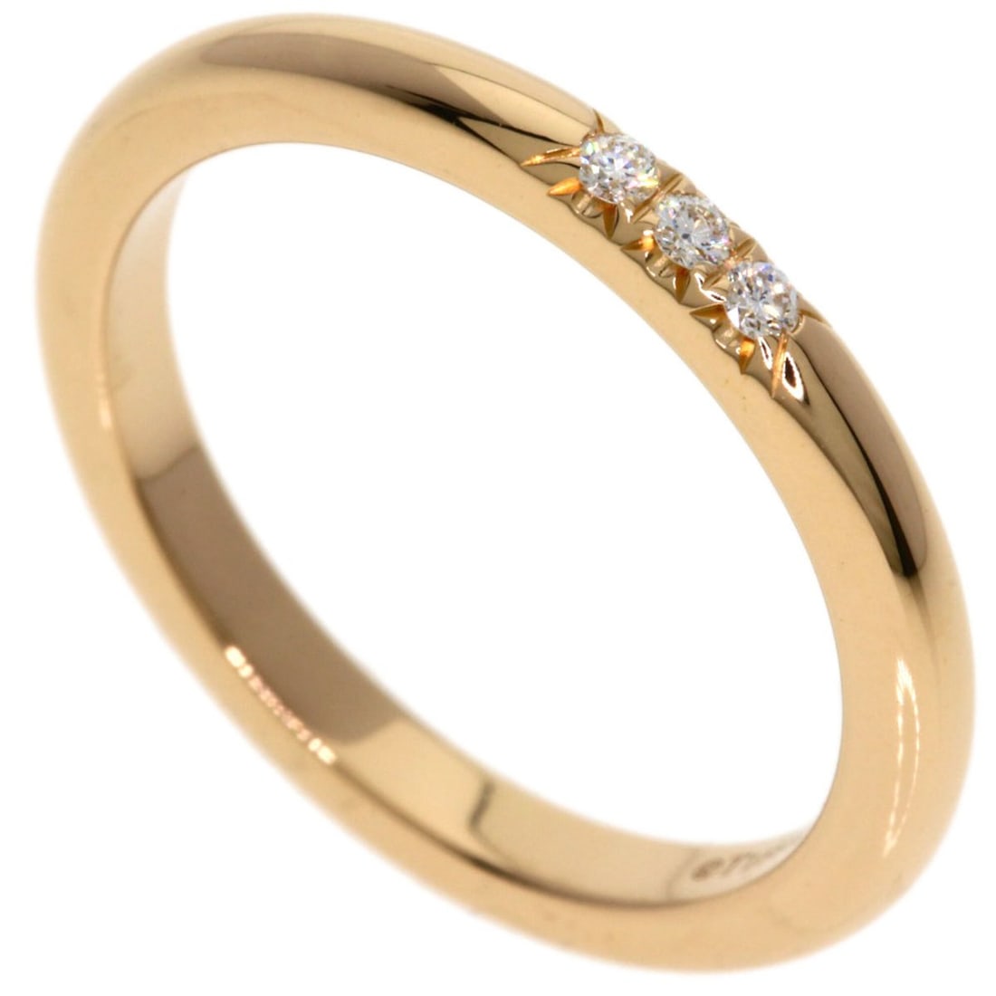 Tiffany & Co. Forever 3-Piece Diamond Ring, 18K Pink Gold, Women's.: --- Catalog ---Category: SizeJP Size: 6.5US Size: 3.5Category: DesignType: Band ringGender: WomenMaterial: Pink gold (18K)Category: GeneralBrand: Tiffany--- Item List ---Section: ConditionRanking: Ran