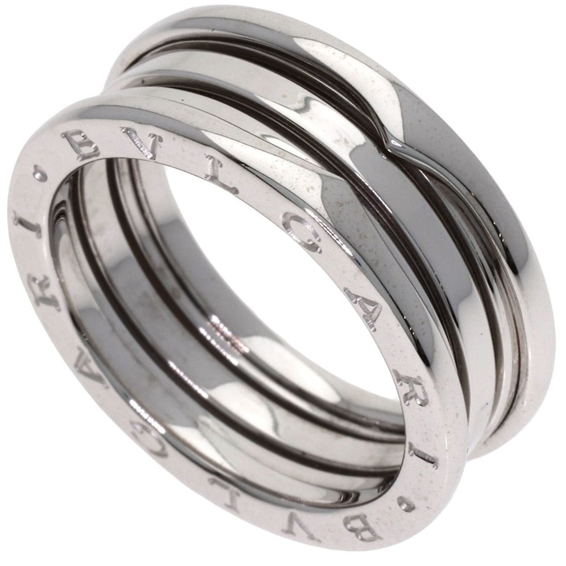 BVLGARI B-zero1 3-band ring #62, 18K white gold, women's.: --- Catalog ---Category: SizeJP Size: 22US Size: 10.5Category: DesignType: Band ringGender: WomenMaterial: White gold (18K)Category: GeneralBrand: Bvlgari--- Item List ---Section: ConditionRanking: Ra