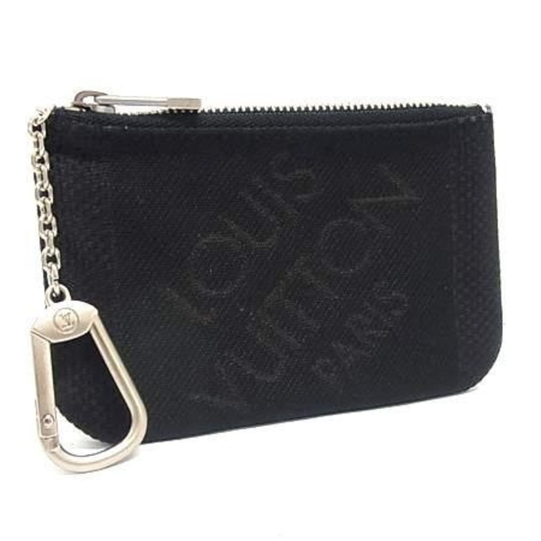 LOUIS VUITTON Louis Vuitton Wallet/Coin Case Pochette Clé Carte Credit M93549 Noir Damier Geant: --- Catalog ---Category: SizeSize (HxWxD): 8cm x 12.5cm x 1cm / 3.14'' x 4.92'' x 0.39''Category: DesignType: Coin purse/coin caseColor: Black, NoirGender: Men,Women,UnisexMaterial: Damier Geant Categ