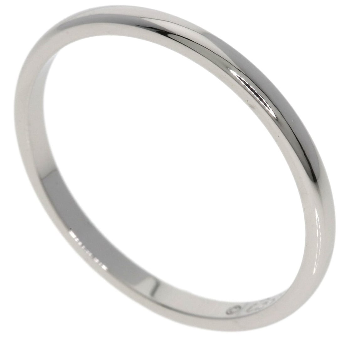 Cartier Wedding Ring #61, Platinum PT950, Women's, CARTIER: --- Catalog ---Category: SizeJP Size: 21US Size: 10Category: DesignType: Band ringGender: WomenMaterial: Platinum 950Category: GeneralBrand: Cartier--- Item List ---Section: ConditionRanking: Rank A U