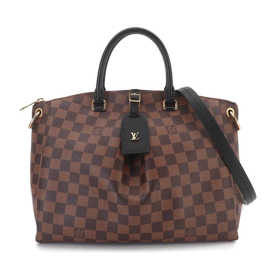 Louis Vuitton Odeon MM Damier 2-way Tote Shoulder Handbag Ebene Black N45283 RFID Gold Hardware: --- Catalog ---Category: SizeSize (HxWxD): 27cm x 31.5cm x 12.5cm / 10.62'' x 12.4'' x 4.92''Category: DesignType: Handbag, Tote bagColor: Black, Damier Canvas, EbeneGender: WomenMaterial: Damier Canv
