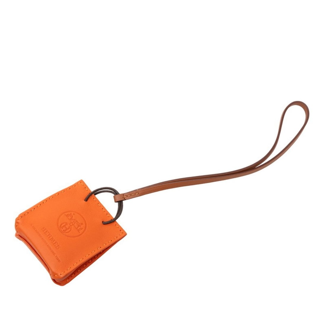 Hermes Sac Orange Accessory Bag Charm Feu Gold Agneau Milo Women's HERMES: --- Catalog ---Category: SizeSize (HxWxD): 7.50mm x 5.20mm / 0.30'' x 0.20''Category: DesignType: Handbag charmColor: Feu, GoldGender: WomenMaterial: Agneau MiloCategory: GeneralBrand: Hermes--- Item 