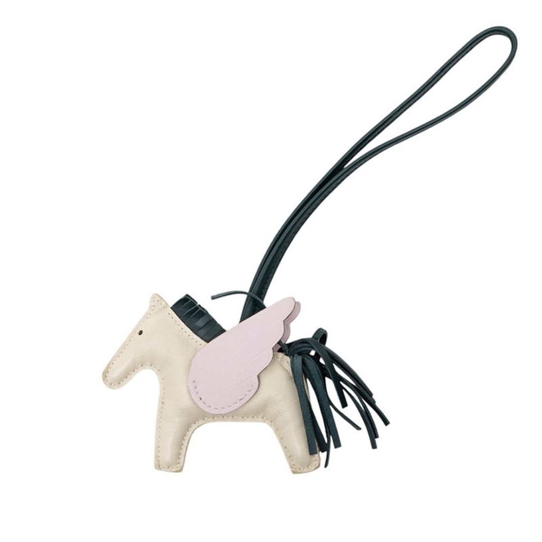 Hermes Rodeo PM Pegasus Accessory Bag Charm Craie Vert Cypress Mauve Pale Agneau Milo Women's HERMES: --- Catalog ---Category: SizeSize (HxWxD): 7.50mm x 8.50mm / 0.30'' x 0.33''Category: DesignType: Handbag charmColor: BeigeGender: WomenMaterial: Agneau MiloCategory: GeneralBrand: Hermes--- Item List