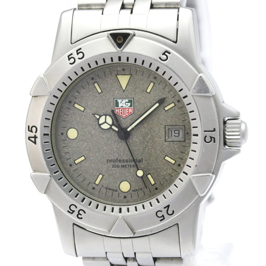 TAG HEUER 1500 Professional Steel Quartz Mens Watch 959.713G: --- Catalog ---Category: SizeCase Diameter: 36mm / 1.42''Category: DesignType: WristwatchStyle: SportGender: MenColor (Dial): GrayMaterial (Band): Stainless steelMaterial (Case): Stainless steelCatego