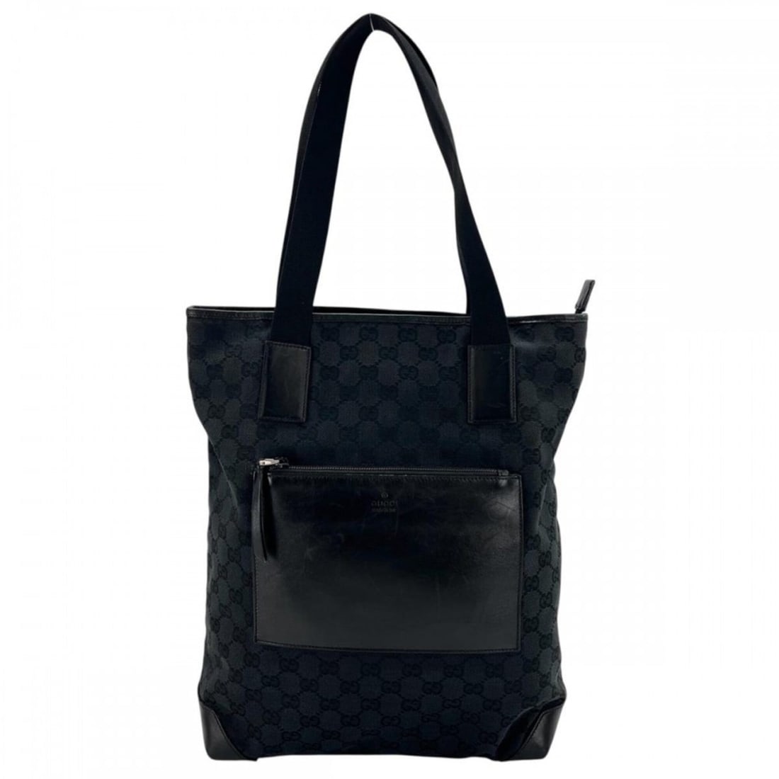 Gucci Tote Bag for Men, Handbag, Shoulder Bag, GG GUCCI 019?0481, Black, Silver Hardware: --- Catalog ---Category: SizeSize (HxWxD): 35cm x 35cm x 13cm / 13.77'' x 13.77'' x 5.11''Category: DesignType: Handbag, Tote bagColor: BlackGender: MenMaterial: Canvas Category: GeneralBrand: Gucci--