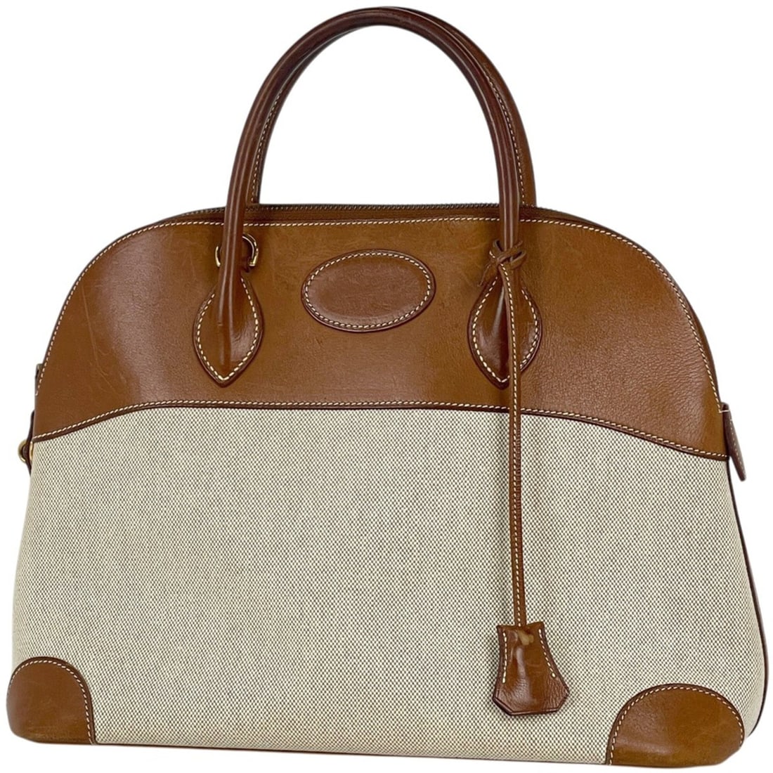 Hermes Bolide 35 Handbag, Toile H Brown, Women's.: --- Catalog ---Category: SizeSize (HxWxD): 27cm x 35cm x 13.5cm / 10.62'' x 13.77'' x 5.31''Category: DesignType: HandbagColor: BrownGender: WomenMaterial: Toile H Category: GeneralBrand: Hermes--- It