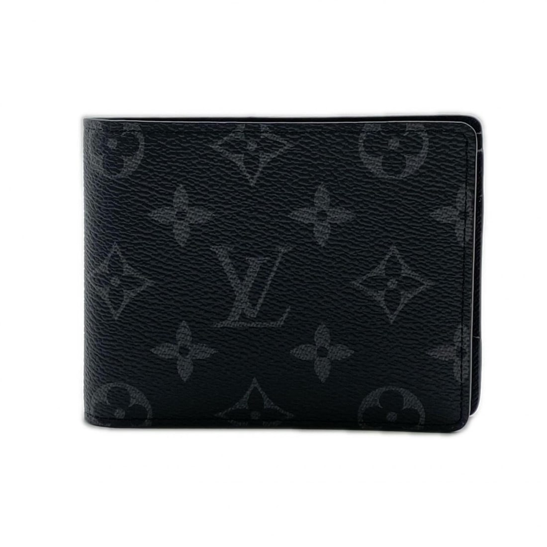 LOUIS VUITTON Monogram Eclipse Portefeuille Slender M62294 Bi-fold Wallet Black Gray Leather Men's: --- Catalog ---Category: SizeSize (HxWxD): 9cm x 11.5cm x 2.5cm / 3.54'' x 4.52'' x 0.98''Category: DesignType: Wallet (bi-fold)Color: Black, GrayGender: MenClosure: OpenMaterial: Coated canvas , Leat