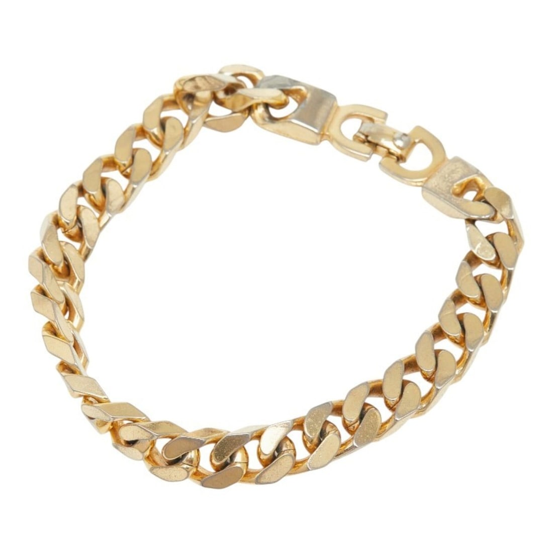 Christian Dior Dior Chain Bracelet, Gold Plated, Women's: --- Catalog ---Category: SizeLength: 16.5cm / 6.49''Category: DesignType: Charm braceletColor: GoldGender: WomenCategory: GeneralBrand: Christian Dior--- Item List ---Section: ConditionRanking: Rank B