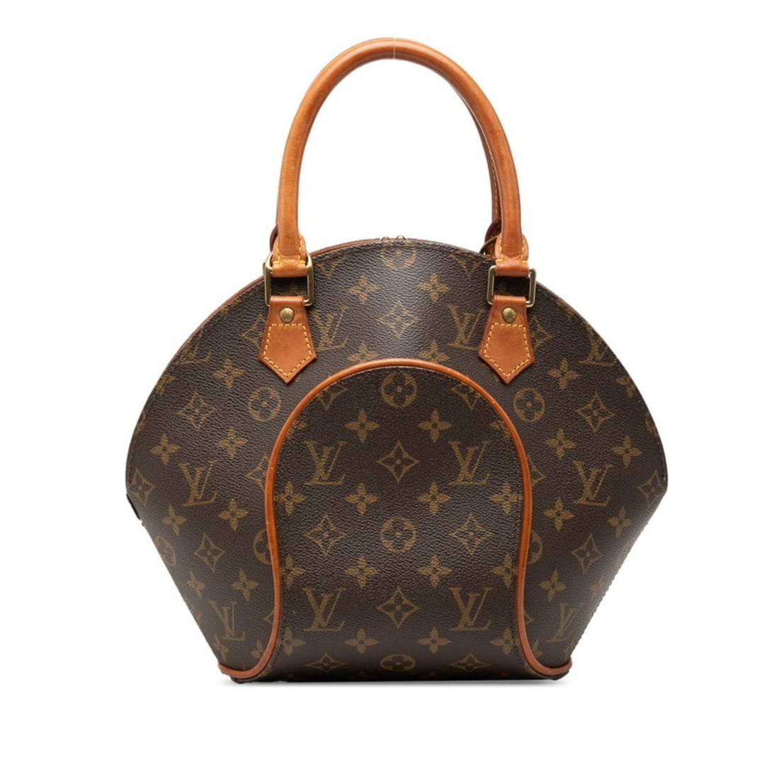 Louis Vuitton Monogram Ellipse PM Handbag M51127 Brown Leather Women's LOUIS VUITTON: --- Catalog ---Category: SizeSize (HxWxD): 25cm x 32cm x 14cm / 9.84'' x 12.59'' x 5.51''Category: DesignType: HandbagColor: BrownGender: WomenMaterial: PVC , Leather Category: GeneralMPN: M51127Brand