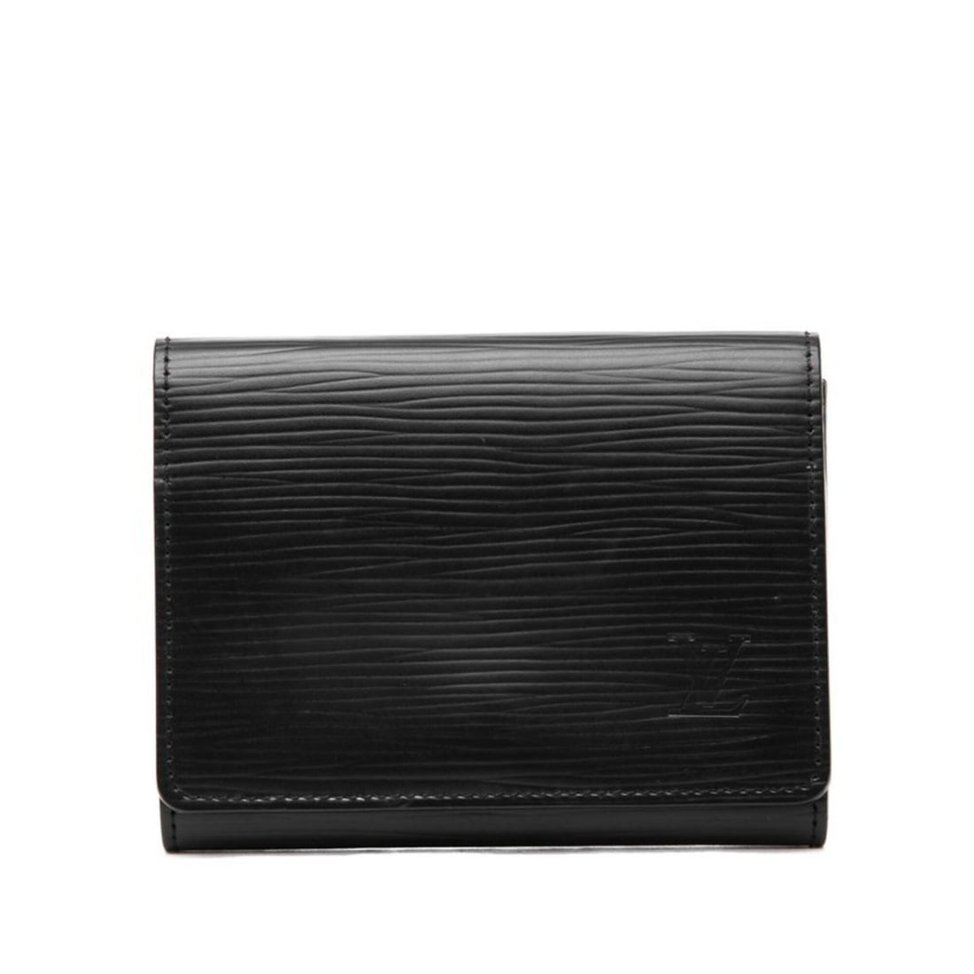 Louis Vuitton Epi Enveloppe Carte de Visite (Old Model) Business Card Holder/Card Case M60652 Noir: --- Catalog ---Category: DesignType: Card caseColor: Black, NoirGender: WomenMaterial: Leather Category: GeneralMPN: M60652Brand: Louis VuittonCategory: Physical PropertiesSize (HxWxD): 8cm x 10.5cm x