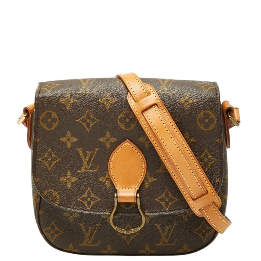 Louis Vuitton Monogram Saint Cloud MM Crossbody Shoulder Bag M51243 Brown Leather Women's LOUIS: --- Catalog ---Category: SizeSize (HxWxD): 18.5cm x 19cm x 6cm / 7.28'' x 7.48'' x 2.36''Category: DesignType: Shoulder bagColor: BrownGender: WomenMaterial: PVC , Leather Category: GeneralMPN: M51243