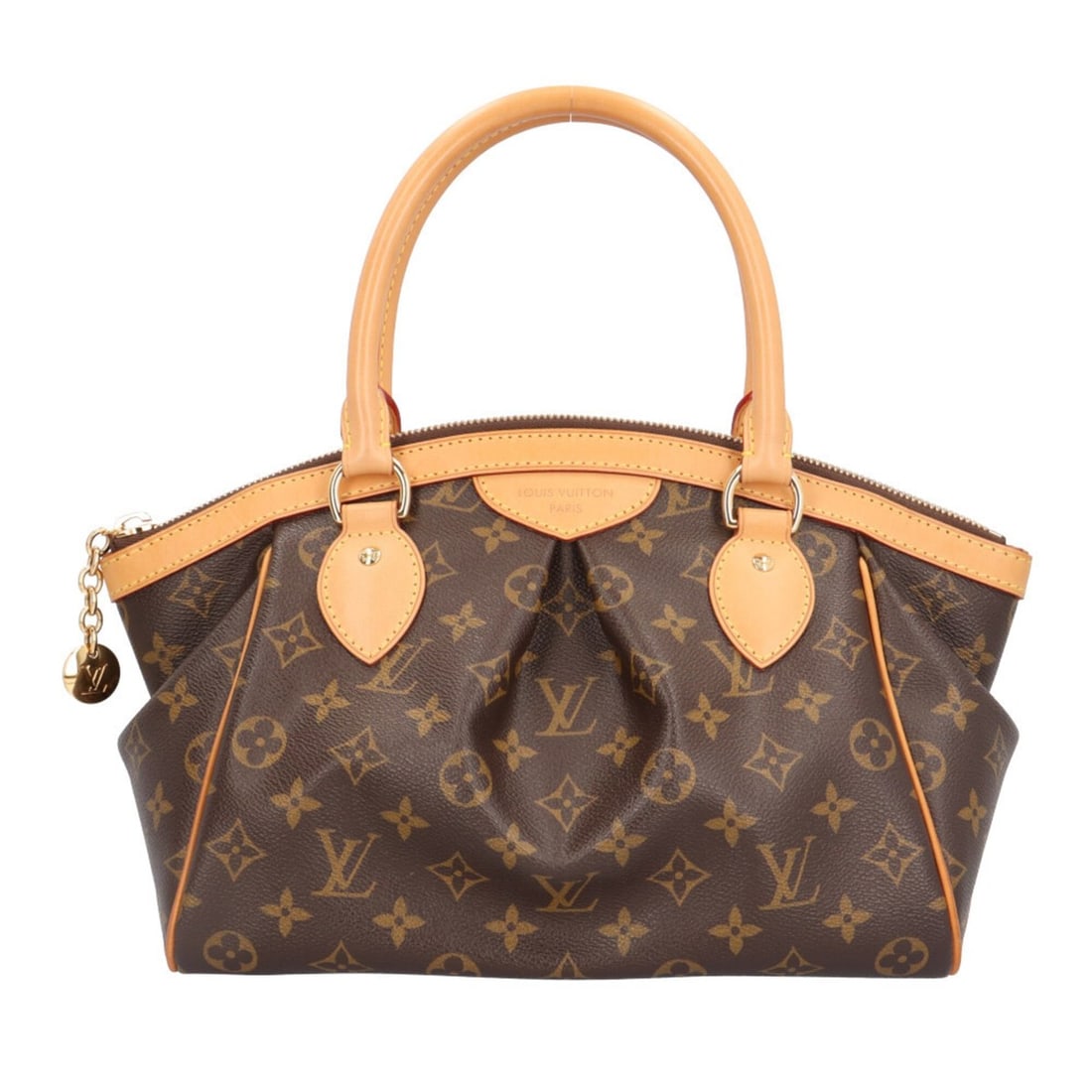 Louis Vuitton Tivoli PM Monogram Handbag, Canvas M40143 Brown, Women's LOUIS VUITTON: --- Catalog ---Category: SizeSize (HxWxD): 22cm x 37cm x 14.5cm / 8.66'' x 14.56'' x 5.7''Category: DesignType: HandbagColor: BrownGender: WomenMaterial: Monogram , Canvas Category: GeneralLine: Monog