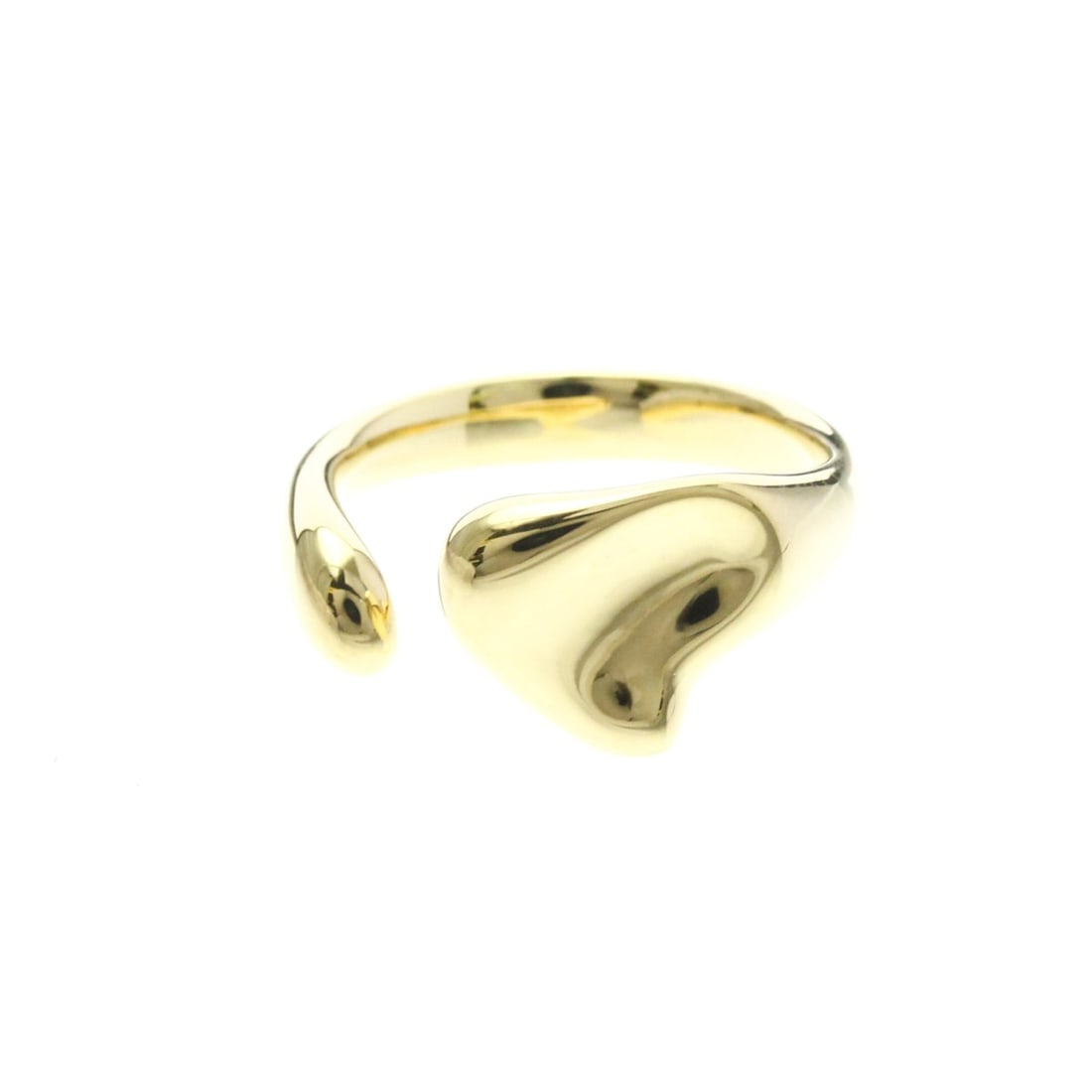 Tiffany Full Heart Ring Yellow Gold (18K) Fashion No Stone Band Ring Gold: --- Catalog ---Category: SizeWidth: 11mm / 0.43''Weight: 6.4g / 0.22oz.JP Size: 12.5US Size: 6.5Category: DesignType: Band ringColor: GoldMetal: GoldStone: No StoneStyle: FashionGender: Men,WomenMater