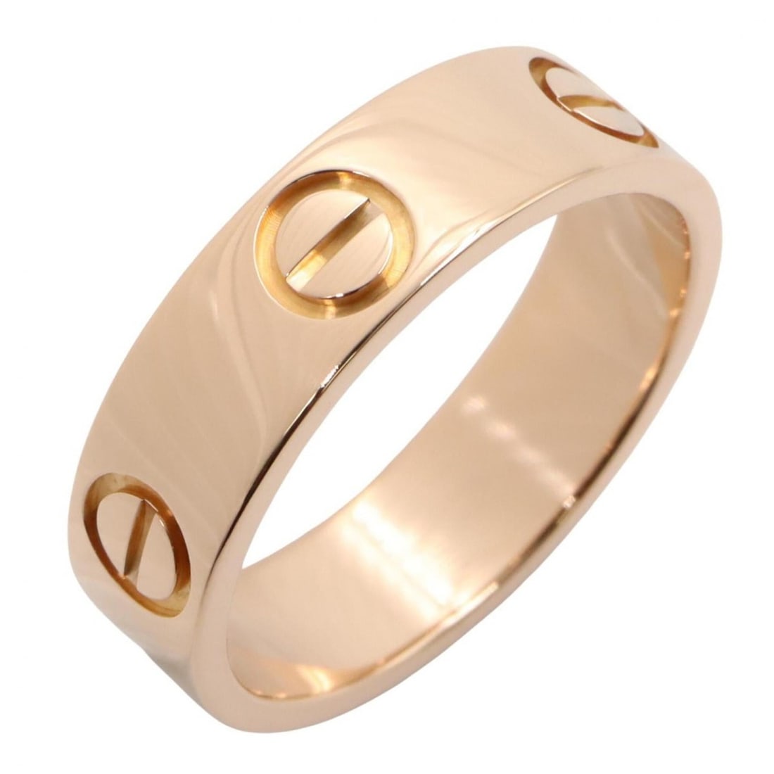 Cartier Love Ring, 18K Pink Gold (PG), Women's, Tone, B4084800: --- Catalog ---Category: SizeJP Size: 11US Size: 6Category: DesignType: Band ringColor: GoldGender: WomenMaterial: Pink gold (18K)Category: GeneralMPN: B4084800Brand: Cartier--- Item List ---Section: 