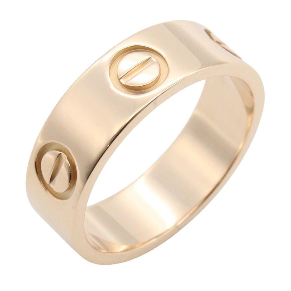 Cartier Love Ring, 18K Pink Gold (PG), Women's, Tone, B4084800: --- Catalog ---Category: SizeJP Size: 8US Size: 4.5Category: DesignType: Band ringColor: GoldGender: WomenMaterial: Pink gold (18K)Category: GeneralMPN: B4084800Brand: Cartier--- Item List ---Section: