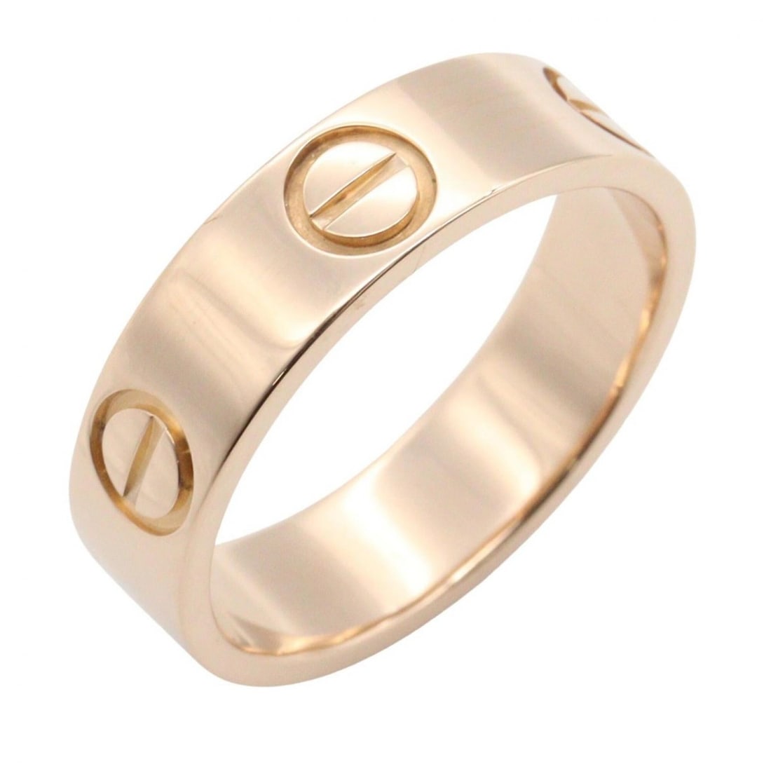 Cartier Love Ring, 18K Pink Gold (PG), Men's/Women's, Tone, B4084800: --- Catalog ---Category: SizeJP Size: 10US Size: 5.5Category: DesignType: Band ringColor: GoldGender: Men,WomenMaterial: Pink gold (18K)Category: GeneralMPN: B4084800Brand: Cartier--- Item List ---Sec