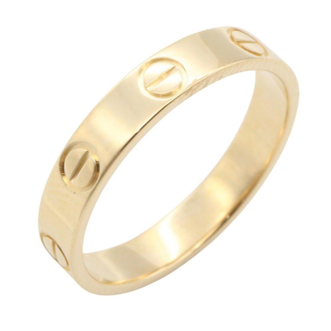 Cartier Mini Love Ring, 18K (Yellow Gold), Women's Jewelry, Gold Tone, B4085000: --- Catalog ---Category: SizeJP Size: 11.5US Size: 6Category: DesignType: Band ringColor: GoldGender: WomenMaterial: Yellow gold (18K)Category: GeneralMPN: B4085000Brand: Cartier--- Item List ---Secti
