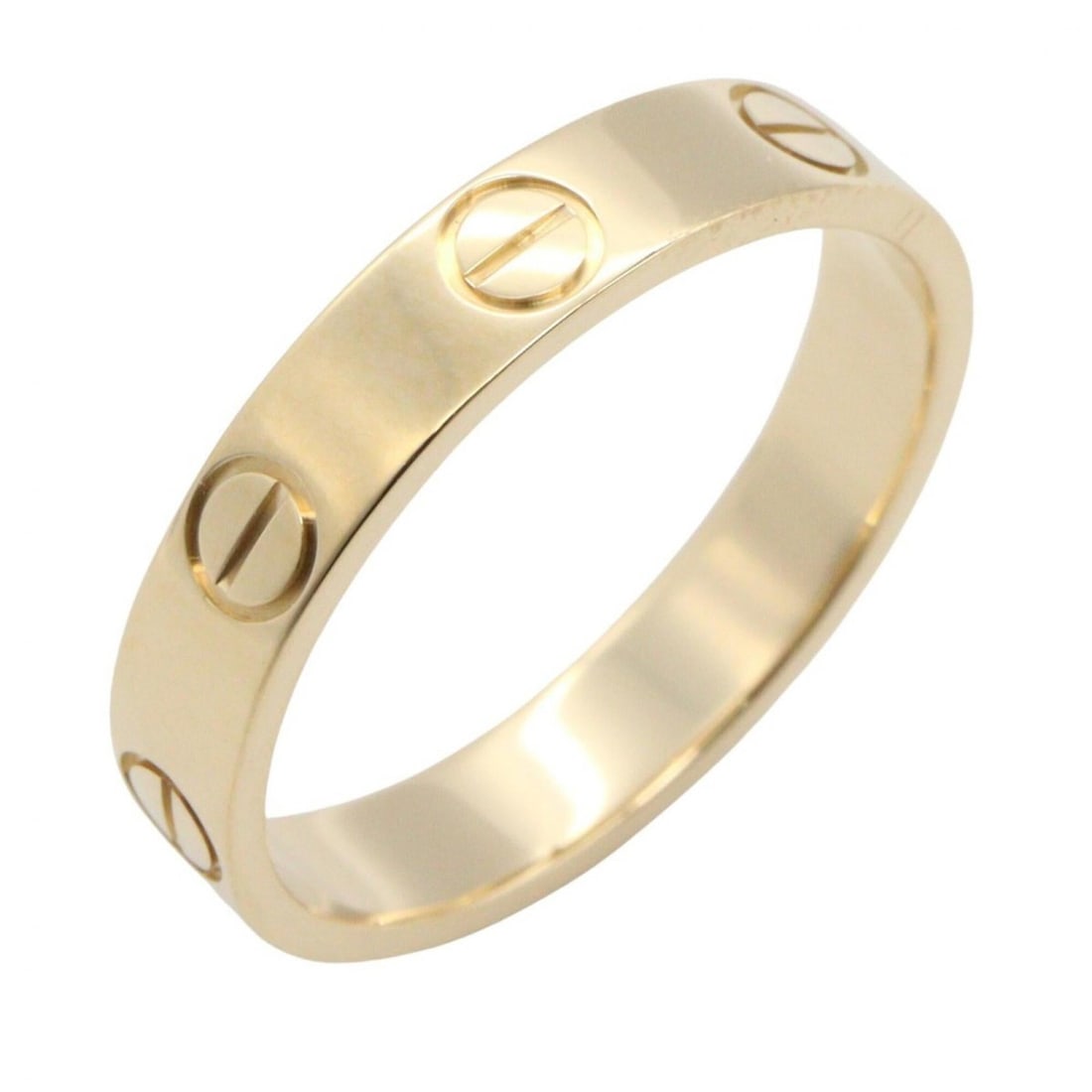 Cartier Mini Love Ring, 18K (Yellow Gold), Men's/Women's, Gold Tone, B4085000: --- Catalog ---Category: SizeJP Size: 9US Size: 5Category: DesignType: Band ringColor: GoldGender: Men,WomenMaterial: Yellow gold (18K)Category: GeneralMPN: B4085000Brand: Cartier--- Item List ---Sect