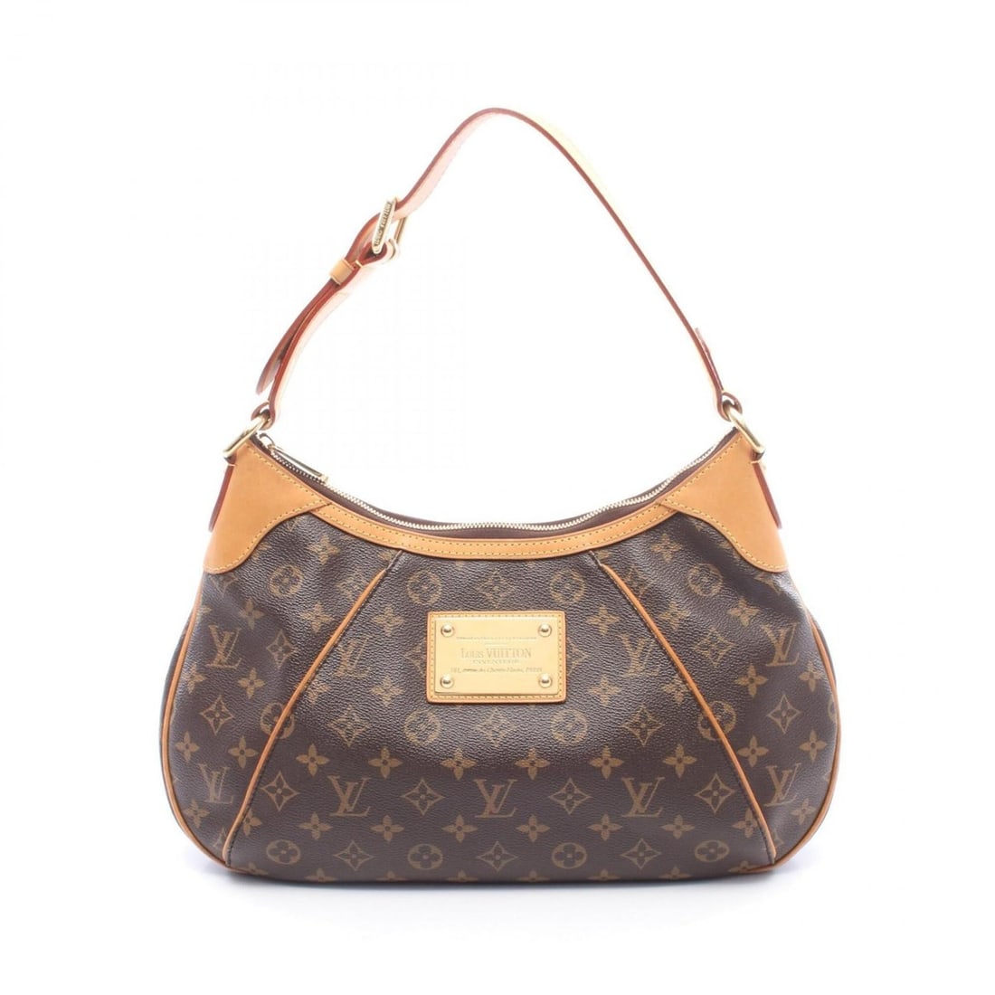 Louis Vuitton Thames GM Shoulder Bag/Handbag, Coated Canvas and Leather, Monogram Pattern, Women's,: --- Catalog ---Category: SizeSize (HxWxD): 22cm x 38cm x 7cm / 8.66'' x 14.96'' x 2.75''Category: DesignType: Handbag, Shoulder bagColor: Brown, MonogramGender: WomenMaterial: Coated canvas , Leather 
