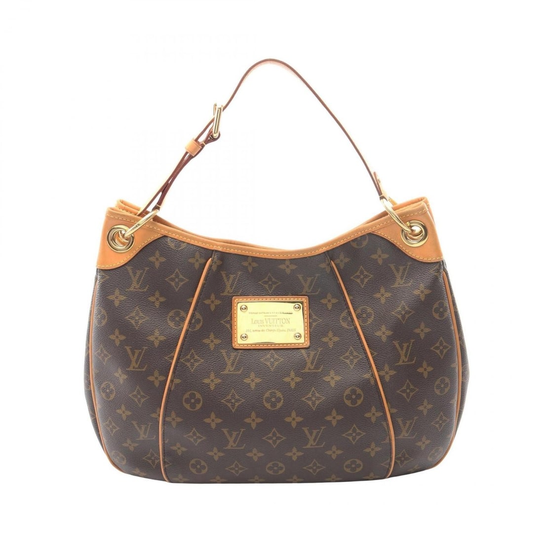 Louis Vuitton Galliera PM Shoulder Bag/Handbag, Coated Canvas and Leather, Monogram Pattern,: --- Catalog ---Category: SizeSize (HxWxD): 28cm x 37cm x 11cm / 11.02'' x 14.56'' x 4.33''Category: DesignType: Handbag, Shoulder bagColor: Brown, MonogramGender: WomenMaterial: Coated canvas , Leathe