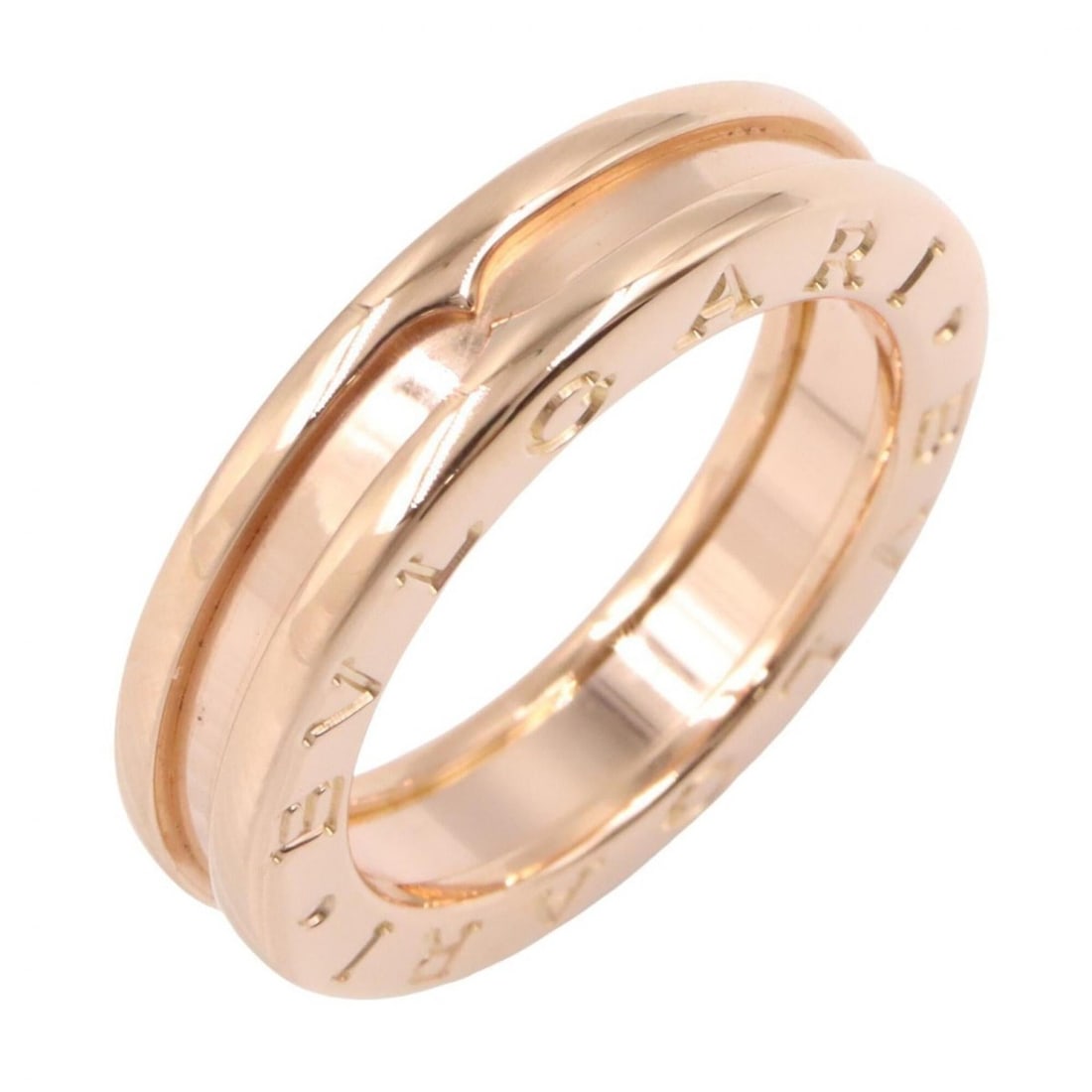 BVLGARI B-zero1 Ring, 1-band ring, 18KPG (pink gold), women's, gold tone, 336003: --- Catalog ---Category: SizeJP Size: 8.5US Size: 4.5Category: DesignType: Band ringColor: GoldGender: WomenMaterial: Pink gold (18K)Category: GeneralMPN: 336003Brand: Bvlgari--- Item List ---Section: