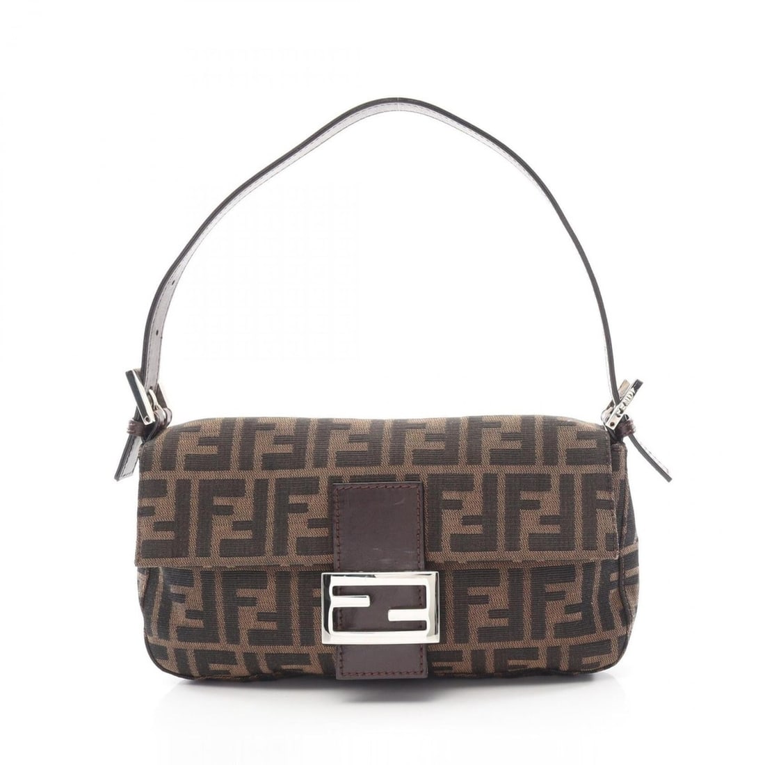 Fendi Zucca Mamma Bucket Handbag, Canvas and Leather, Women's, Brown: --- Catalog ---Category: SizeSize (HxWxD): 15cm x 25.5cm x 3.5cm / 5.9'' x 10.03'' x 1.37''Category: DesignType: HandbagColor: BrownGender: WomenMaterial: Canvas , Leather Category: GeneralBrand: Fend