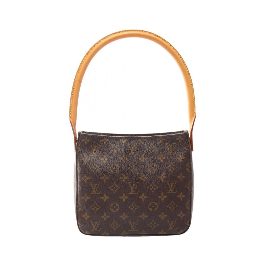 Louis Vuitton Looping MM Monogram Shoulder Bag/Handbag, Coated Canvas and Leather, Women's, Brown,: --- Catalog ---Category: SizeSize (HxWxD): 21cm x 24cm x 10cm / 8.26'' x 9.44'' x 3.93''Category: DesignType: Handbag, Shoulder bagColor: Brown, MonogramGender: WomenMaterial: Monogram , Leather Categ