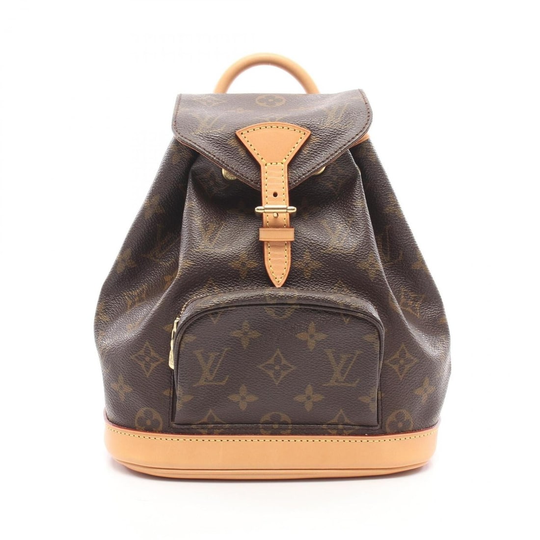 Louis Vuitton Mini Montsouris Monogram Backpack/Handbag, Coated Canvas and Leather, Women's, Brown,: --- Catalog ---Category: SizeSize (HxWxD): 23cm x 20cm x 10cm / 9.05'' x 7.87'' x 3.93''Category: DesignType: Backpack, HandbagColor: Brown, MonogramGender: WomenMaterial: Monogram , Leather Category: